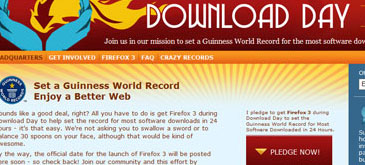 Imi dau cuvantul ca downloadez Firefox 3