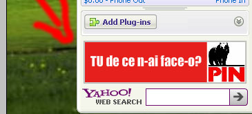 Campanie electorala pe Yahoo Messenger