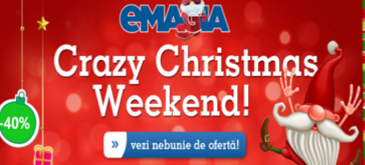 A inceput Crazy Christmas Weekend la eMAG