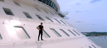 Freerunning pe Harmony of the Seas